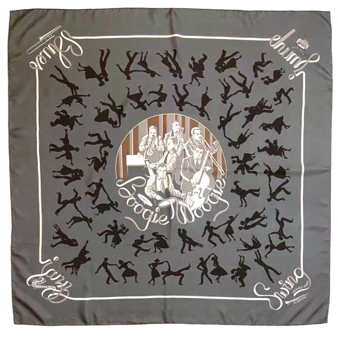 希少 極美品 エルメス シルクスカーフ カレ90 ブギウギ jazz ジャズ 楽天市場】極美品 HERMES エルメス カレ90 シルクスカーフ パンダ 四川