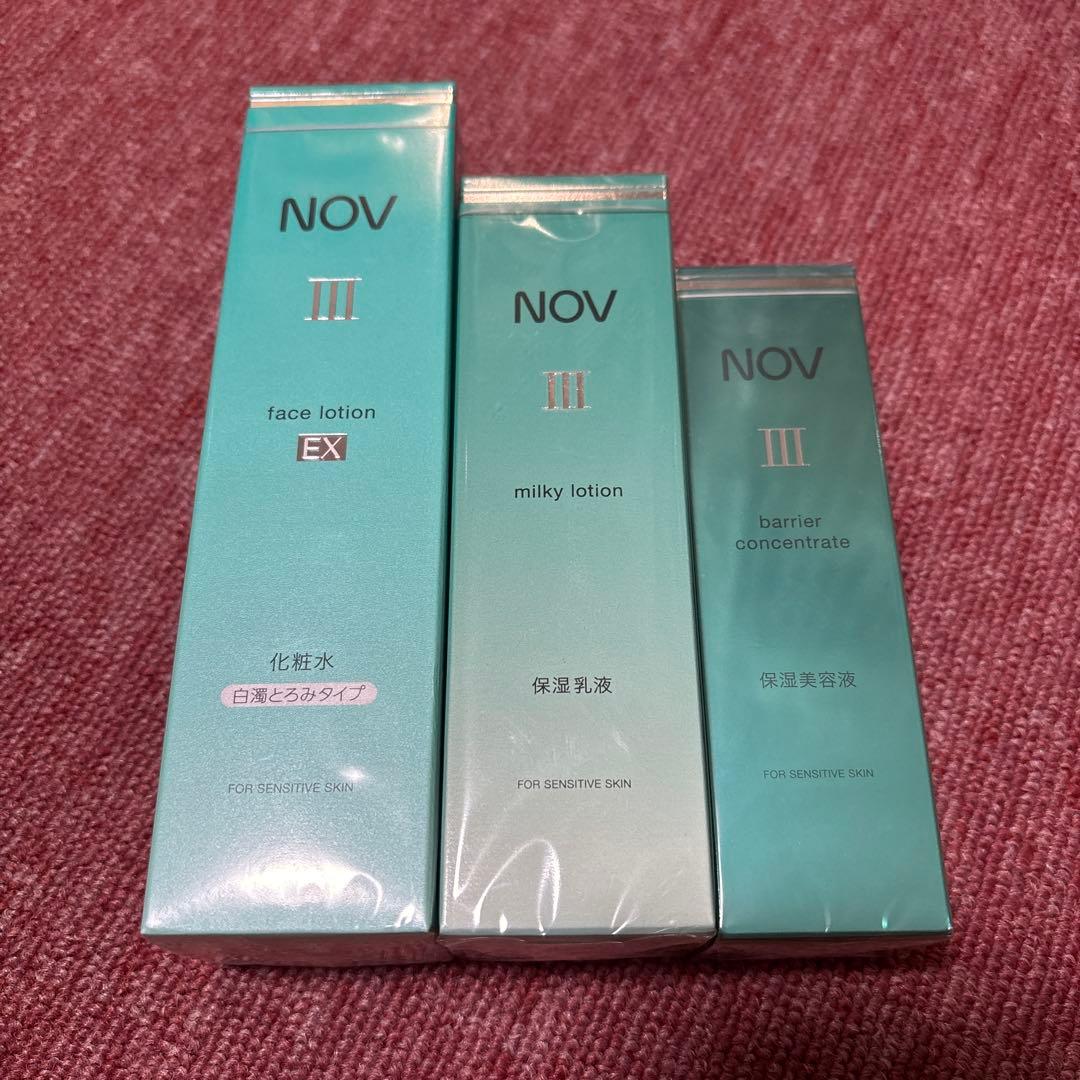 NOV IIIシリーズ スキンケアセット 高保湿 敏感肌用 敏感肌・乾燥肌用スキンケアのノブ Ⅲシリーズ | ノブ公式オンライン
