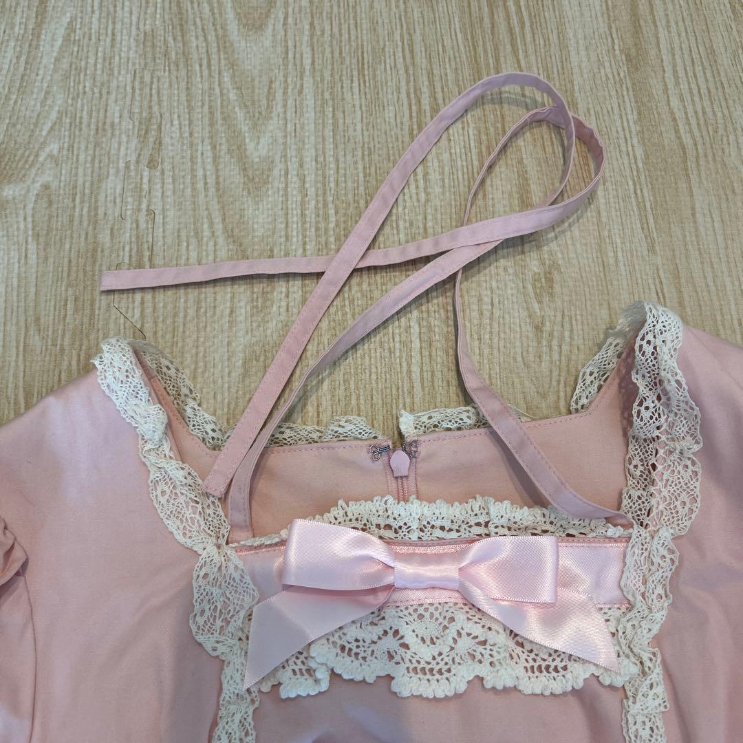 E*様 Angelic Pretty アンジェリックプリティ ピンク ハート ワ - メルカリ