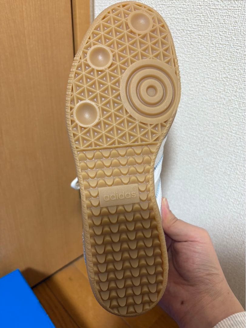 【一日値下げ】adidas Samba 24.5cm シルバー アディダス