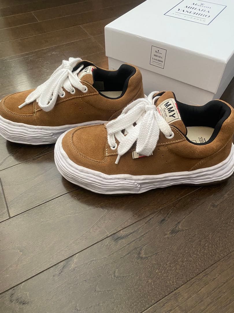 靴 MMY \"OLIVER\" OG Sole Suede Low-top 42
