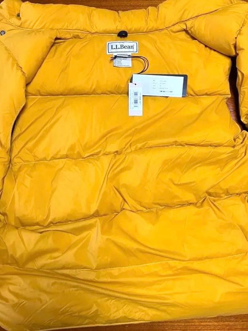❣️値下げ❣️L.L.Bean GOLDダウンベスト XL新品タグ付 光電子 レア色