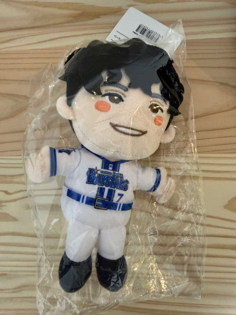 ☆ベイスターズ 佐野恵太選手 ぬいぐるみキーチェーン - メルカリ