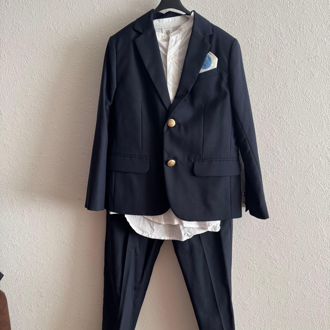 green label relaxing スーツ セット　135 男の子 135㎝ GREEN LABEL RELAXING スーツ3点セット ユナイテッド