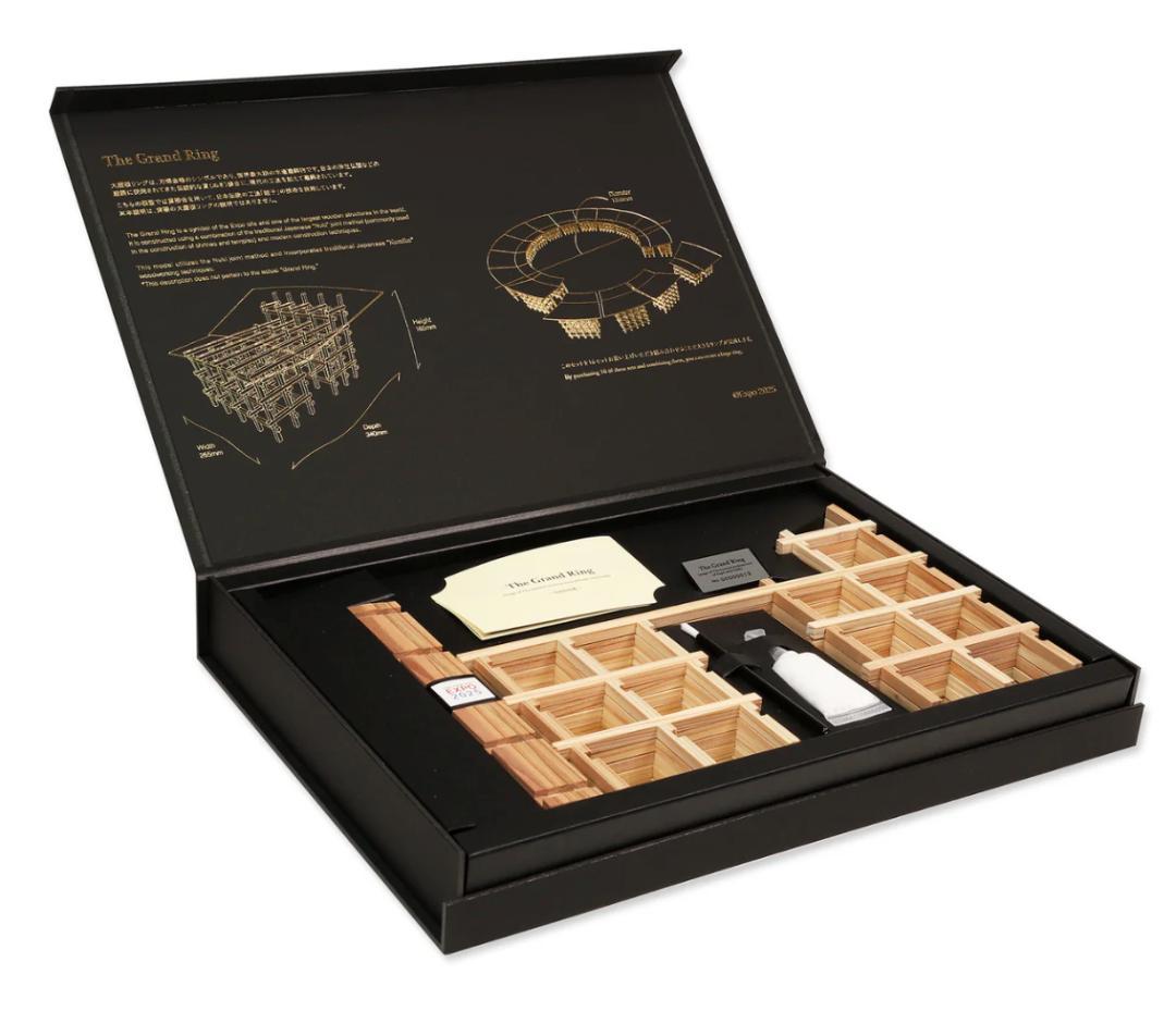 万博EXPO2025 The Grand Ring 木製工作キット大屋根リング - メルカリ