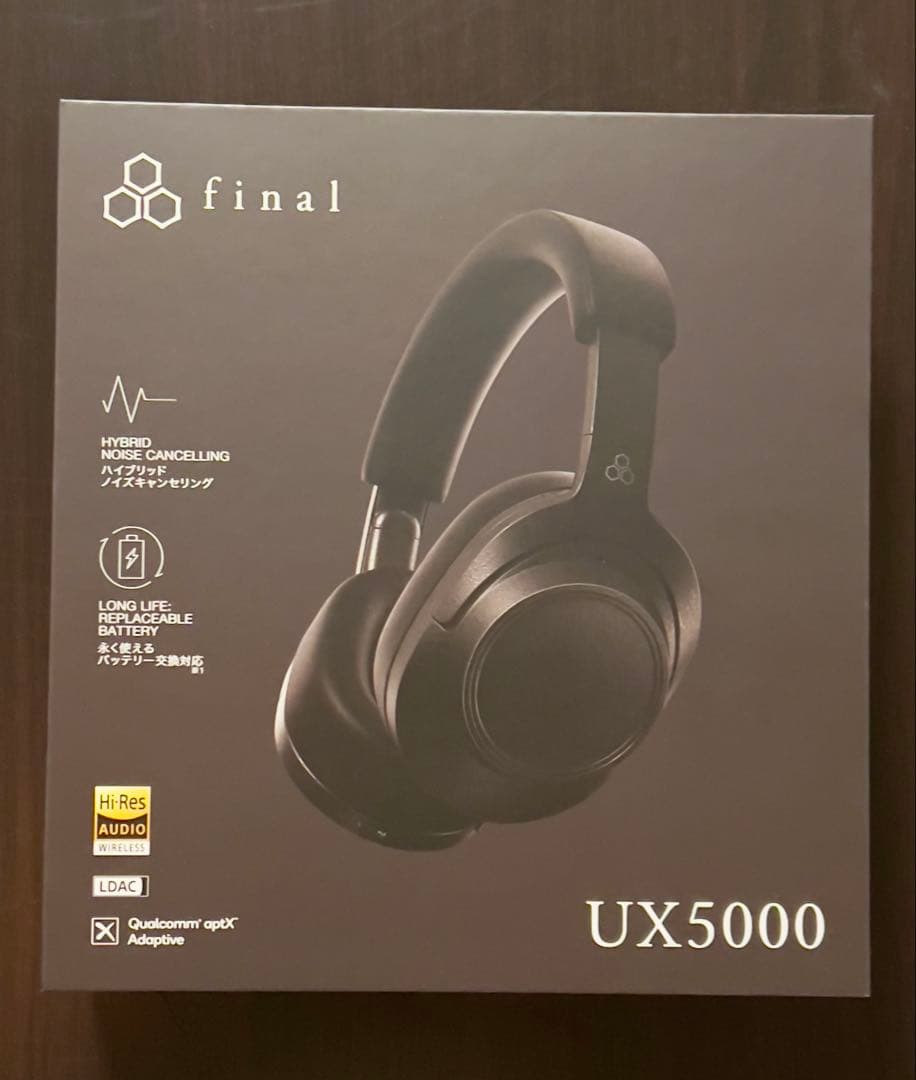 【新品未開封】final UX5000 ワイヤレスヘッドホン final（ファイナル） final UX5000 ワイヤレスヘッドホン ヘッドホン