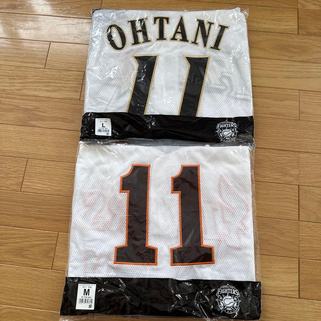 北海道日本ハムファイターズ 大谷翔平選手ユニフォームLサイズ