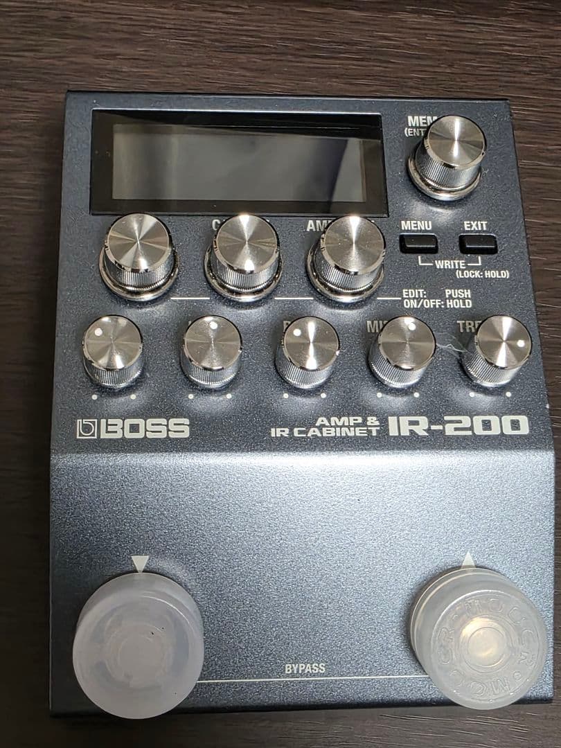 BOSS IR-200 ★ベース用キャビデータ入り(2件) BOSS IR-200 AMP&CABINET PROCESSOR - マルチ・プロセッサー並の処理