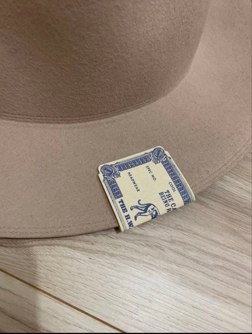 帽子 THE H.W.DOG&CO TRAVELERS HAT IVORY 40