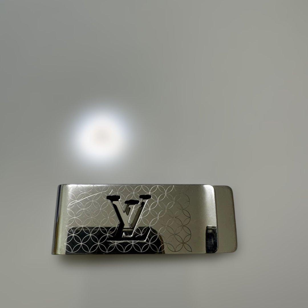 Louis Vuitton メタルマネークリップ 楽天市場】LOUIS VUITTON マネークリップルイヴィトン シルバー LVロゴ