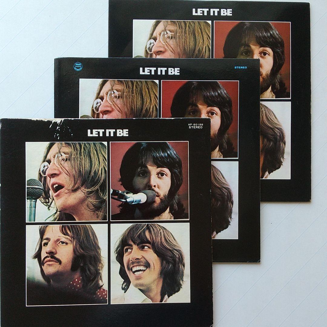 ビートルズ/LET IT BE 中古レコード3種3枚セット - メルカリ