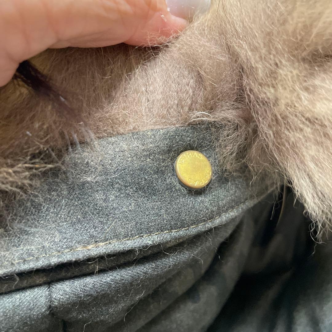 げんごろう丸様•*¨*•.¸♬︎美品 TATRAS 迷彩柄 フード付きダウンベスト