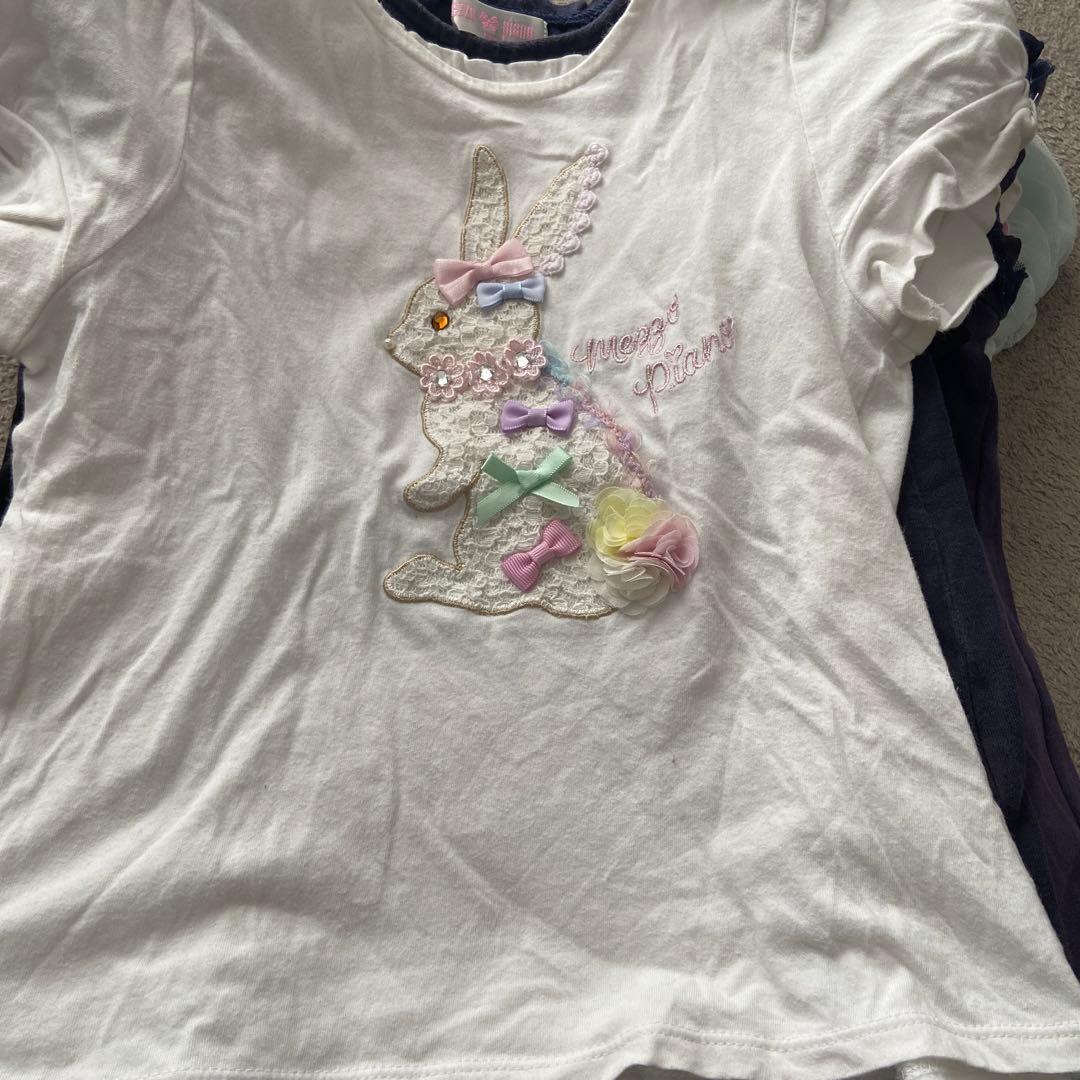 メゾピアノ11枚 ポンポネット1枚 Tシャツ 12枚セット サイズ130 - メルカリ