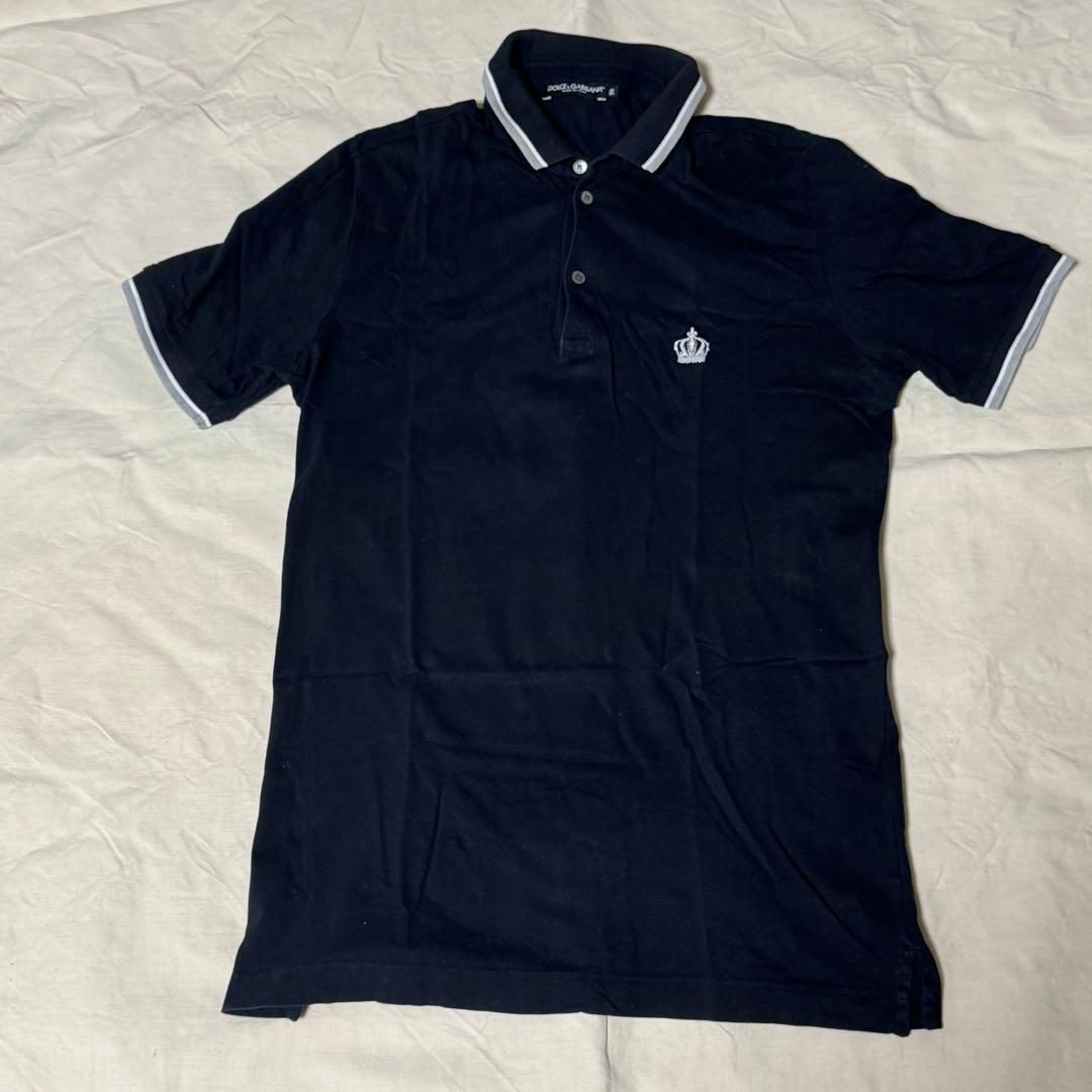 【美品】DOLCE&GABBANAクラウン刺繍ポロブラック50イタリア製 Velvet Mughetto フレグランス | Dolce&Gabbana Beauty