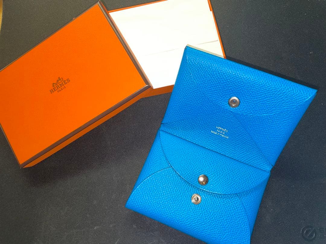 HERMES エルメス カルヴィ 名刺入れ カードケース U刻印(2022年製) HERMES（エルメス） （新品・未使用品）エルメス カルヴィ カード