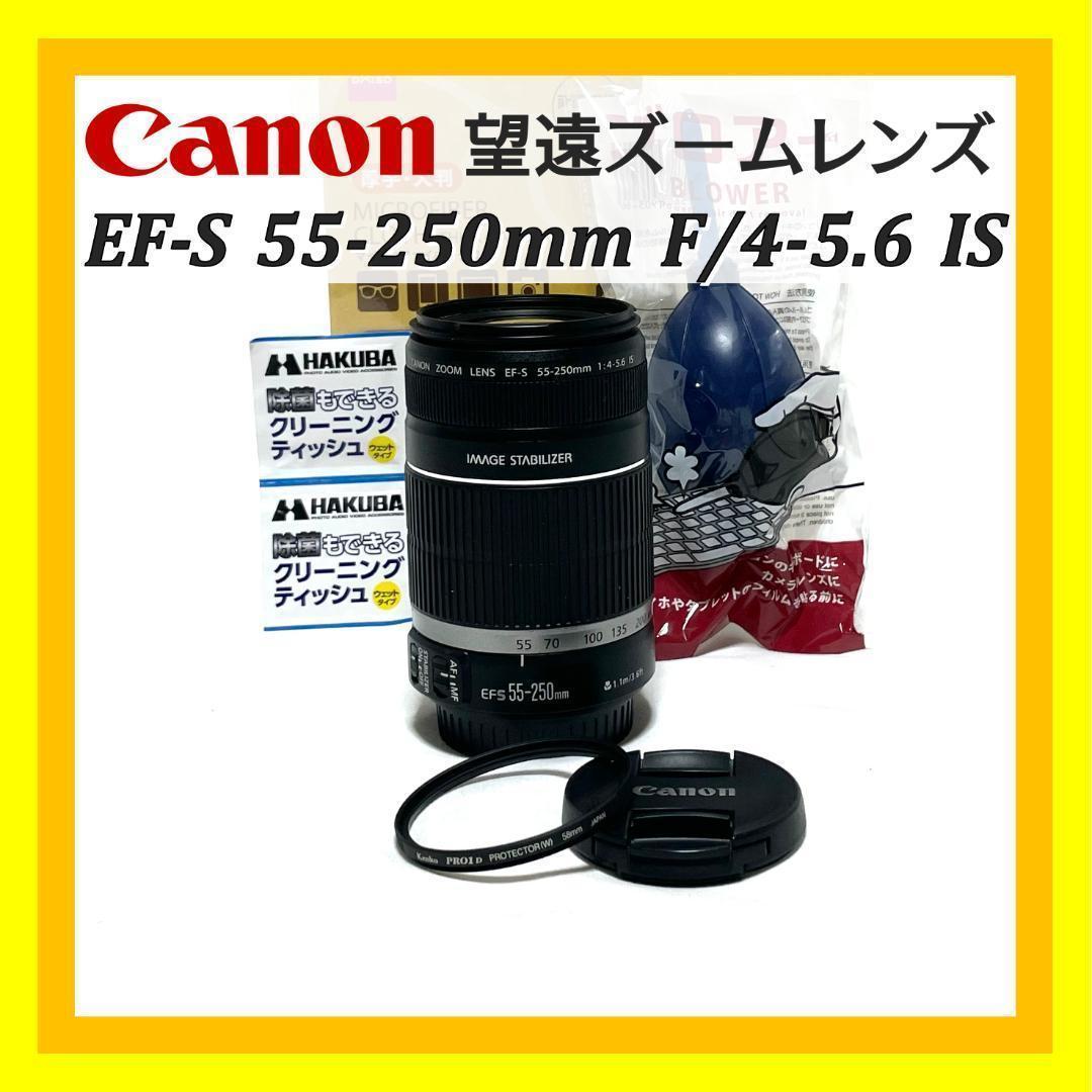 初心者安心❣️ EF-S 55-250mm 手ブレ補正 400mm相当 - メルカリ