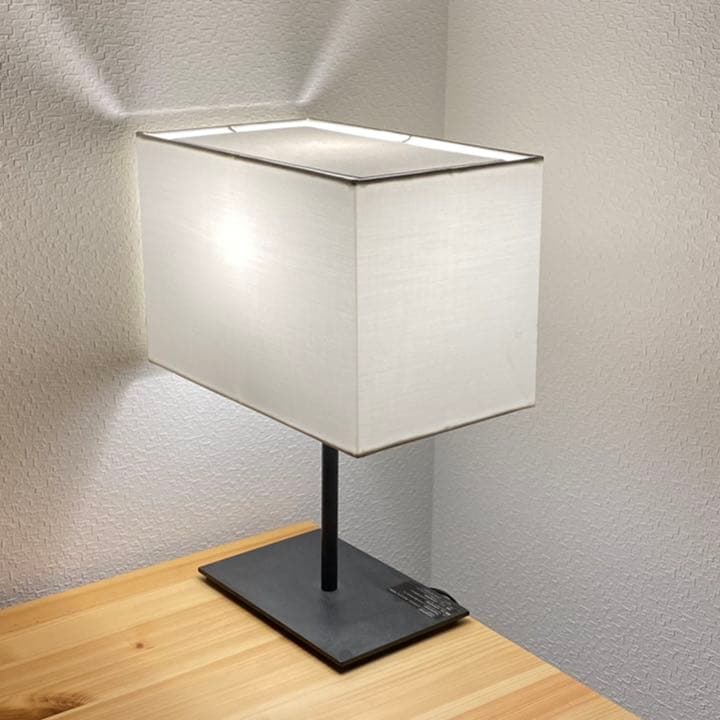 無印良品 スタンドライト スチールスタンド シェード 四角 セット