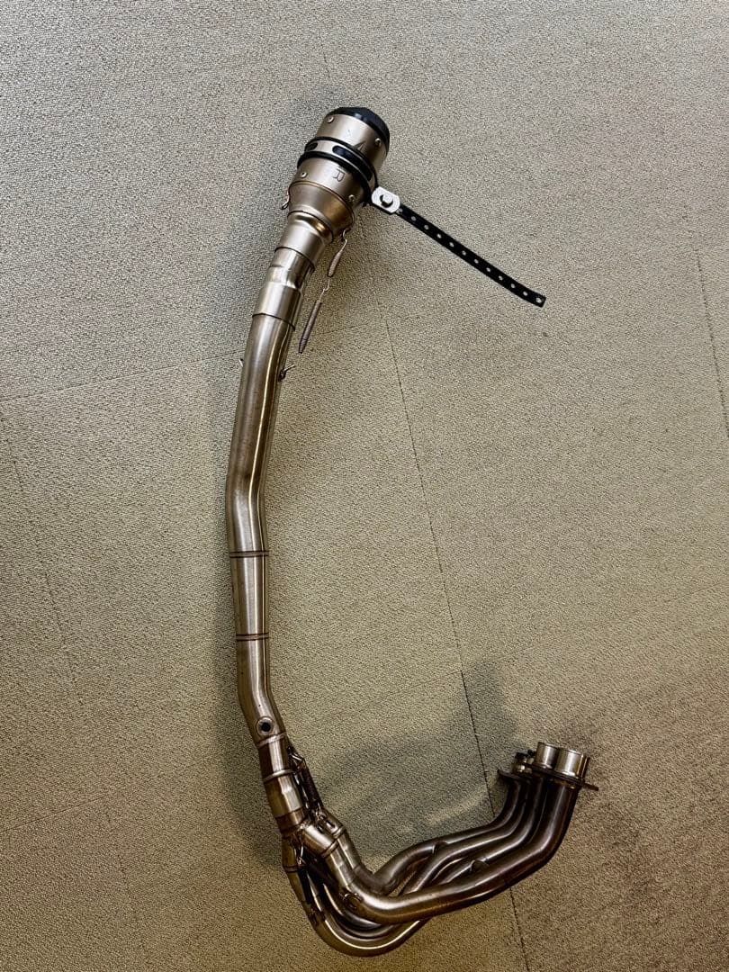 ステンレス製 フルエキエキゾーストパイプ　Kawasaki zx25r ZX25R ZX-25R フルエキゾースト マフラー エキパイ スリップオンリンク