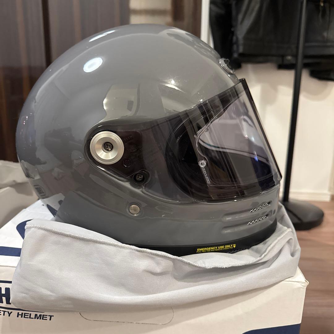 SHOEI グラムスター バサルトグレー XL 未使用シールド2枚付き - メルカリ