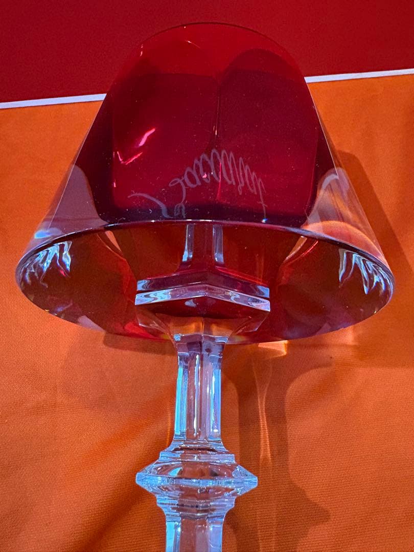 Baccarat バカラ My Fire マイファイヤー 赤色 ガラス製品