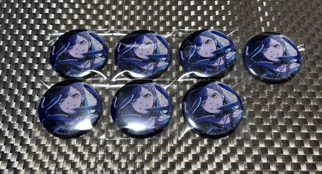 プロセカ 白石杏 グリッター缶バッジ 48A 7点セット - メルカリ