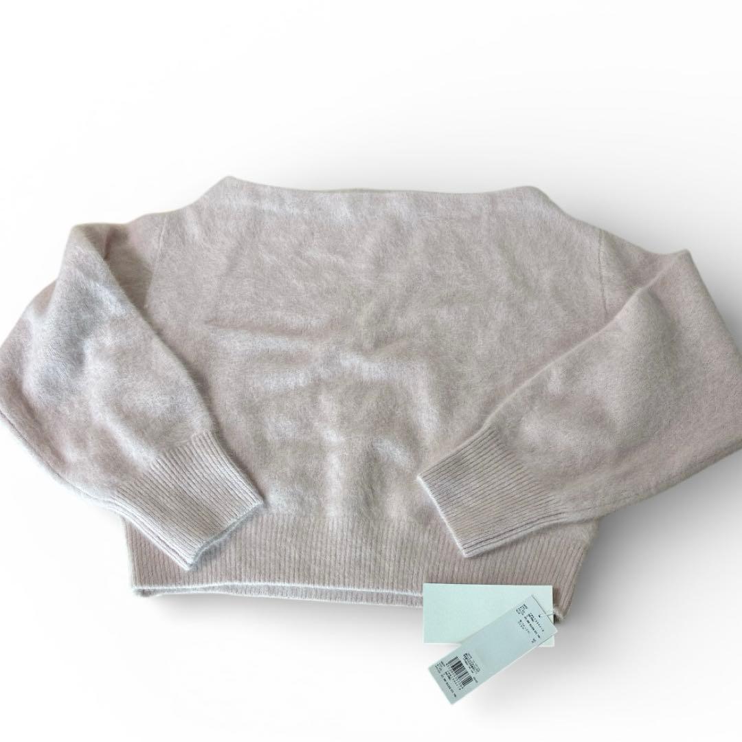 新品タグ付✨完売品 FRAY I.D フォックスカシミアオフショルニット