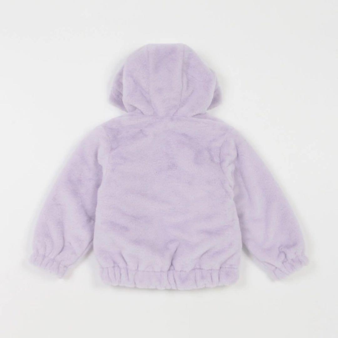 新品 ANNA SUI mini ネコエコファーリバーシブルアウター LLサイズ