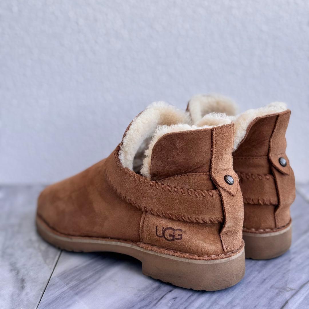 UGG アグ W MCKAY ショートブーツ ムートンブーツ チェスナット - メルカリ