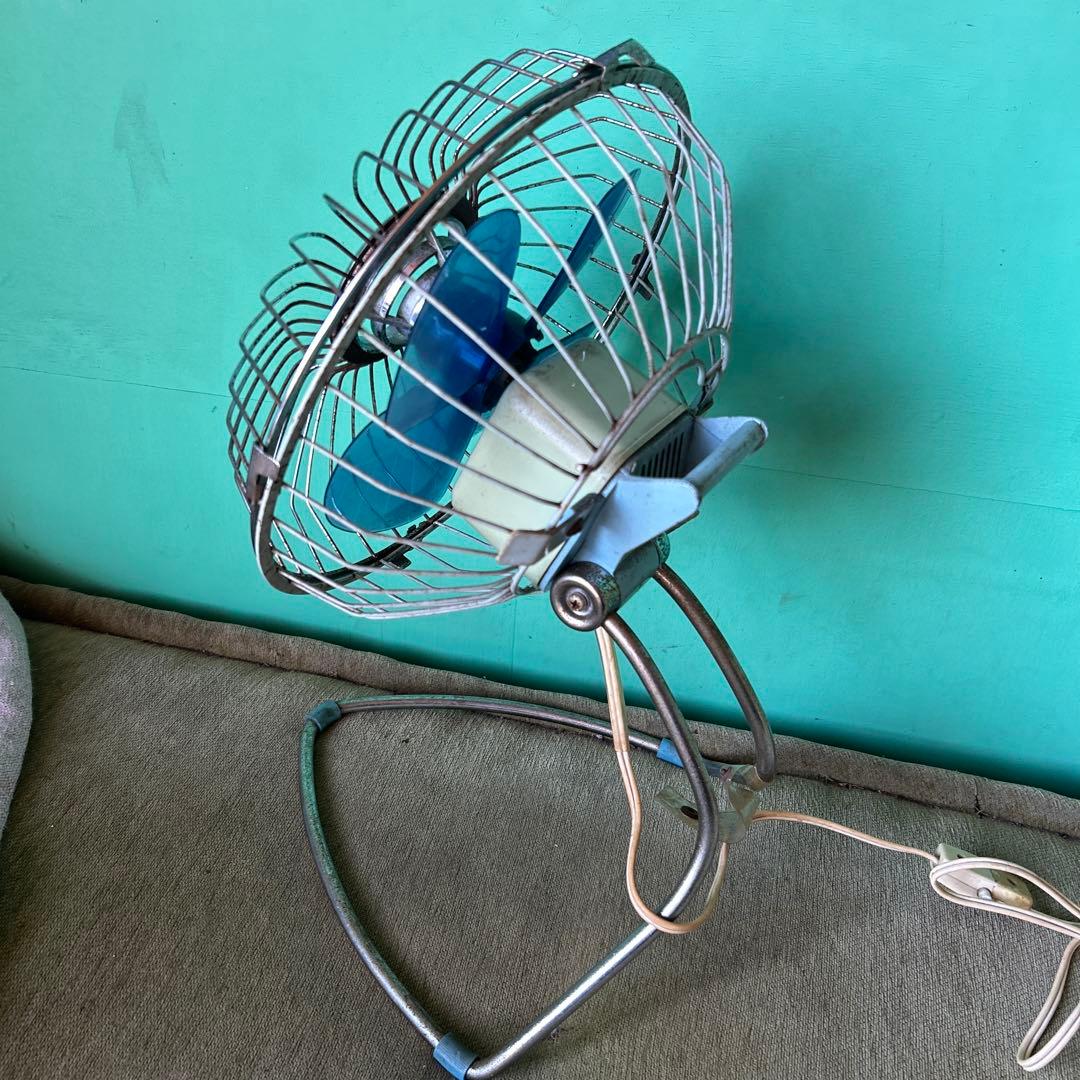 昭和レトロ 昭和の扇風機 動作確認済み 扇風機 小型扇風機 ナショナル