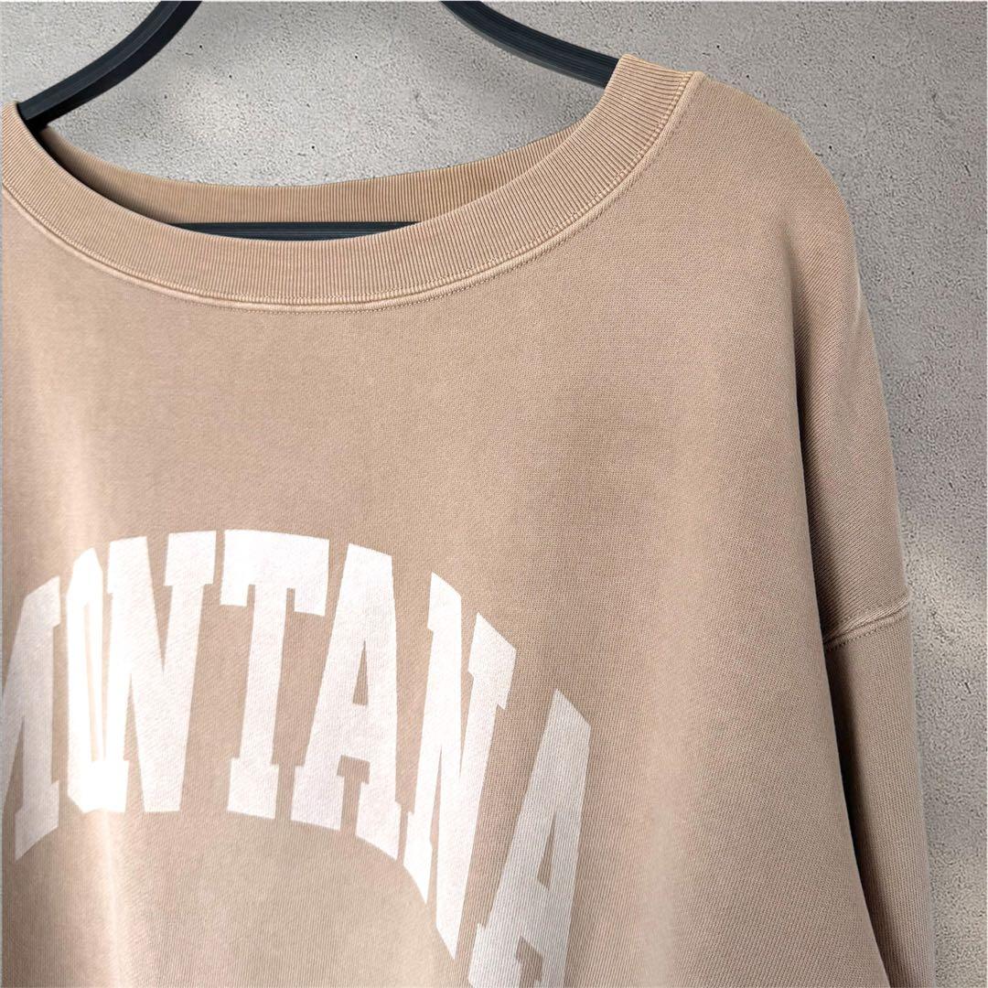 新品 タグ類無 訳あり ピグメントロゴウラケプルオーバー Be - メルカリ