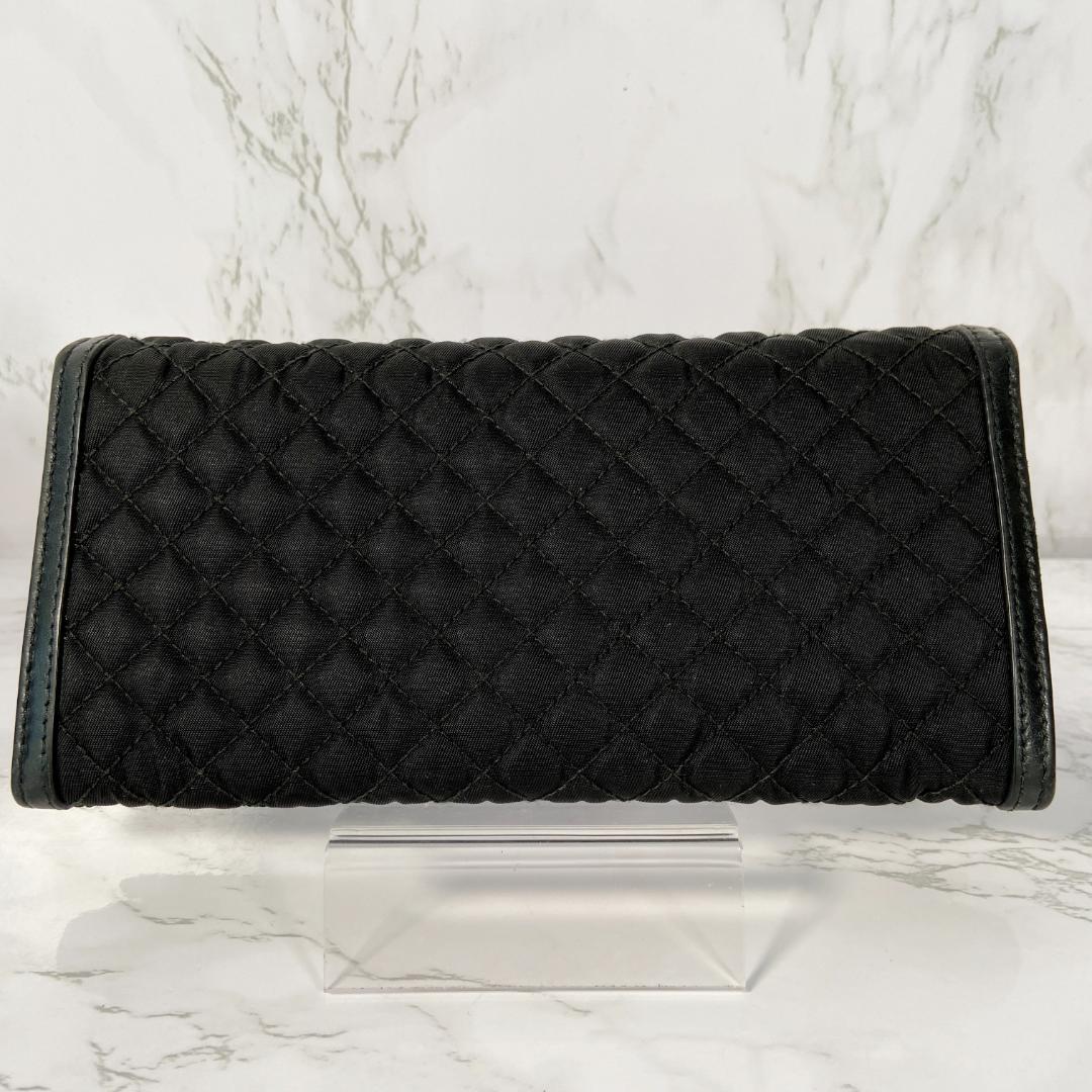 ✨極美品✨ プラダ PRADA キルティング ナイロン 長財布 黒 F79 - 小物