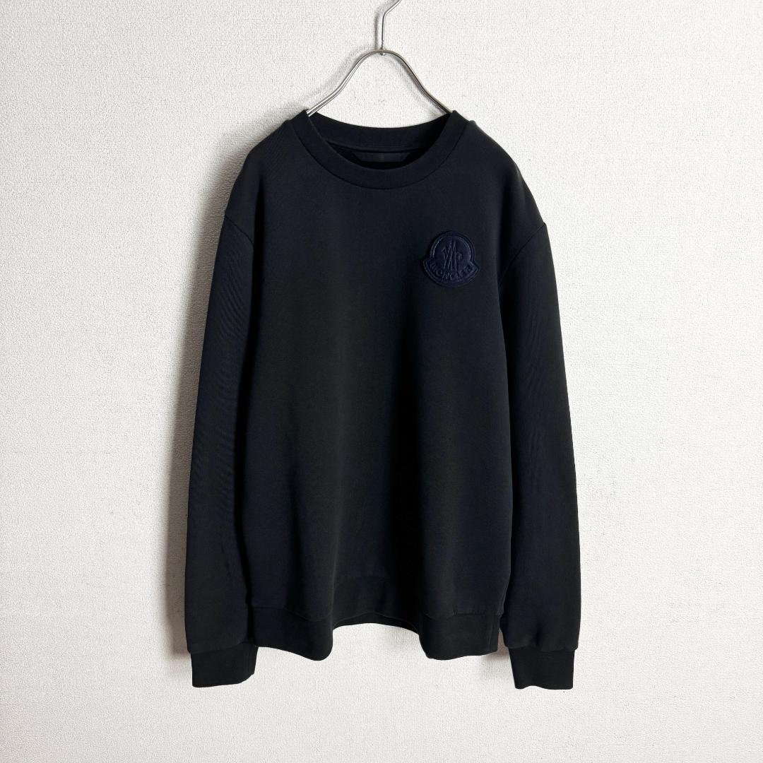 美品☆高級モデル☆ワッペン刺繍ロゴ】モンクレール スウェット