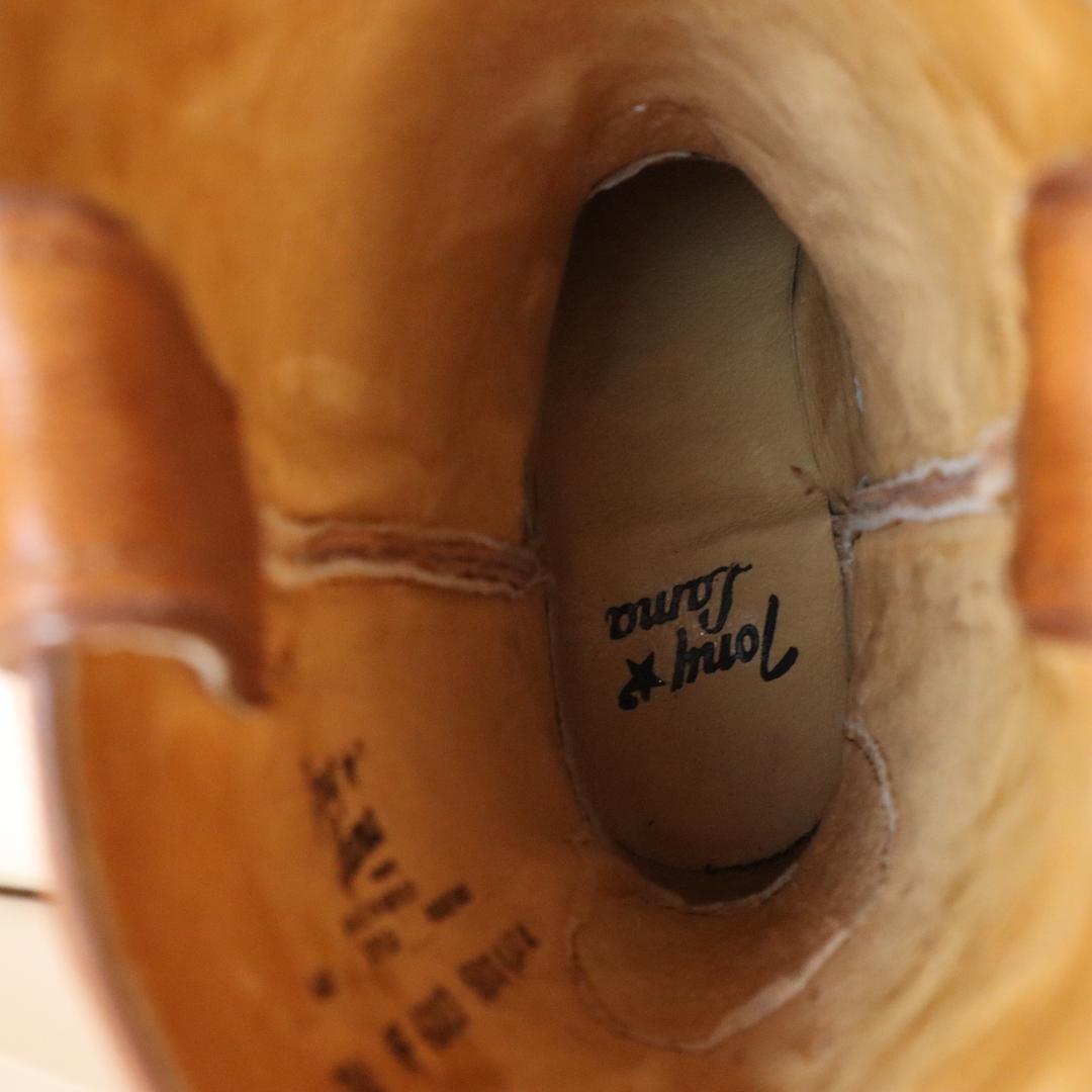 新品タグ付トニーラマVF6003本革ウエスタンブーツ 7.5B 24.5cm相当