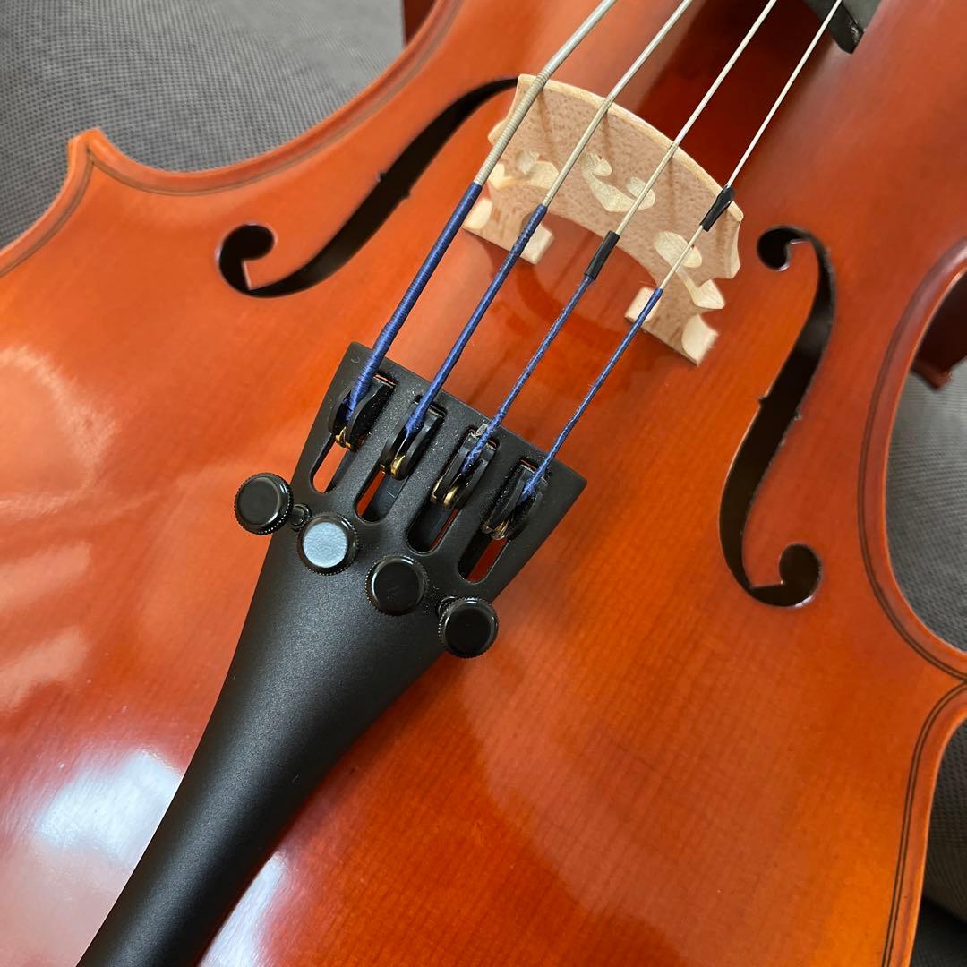 分数チェロ1/8 弓ケース付き - メルカリ