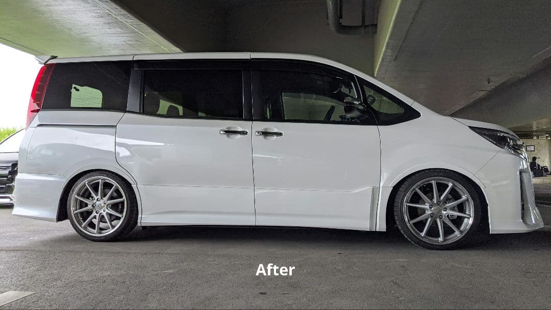 早い者勝ち！80系ノアSi・ヴォクシーZS用のワンオフのダウン風