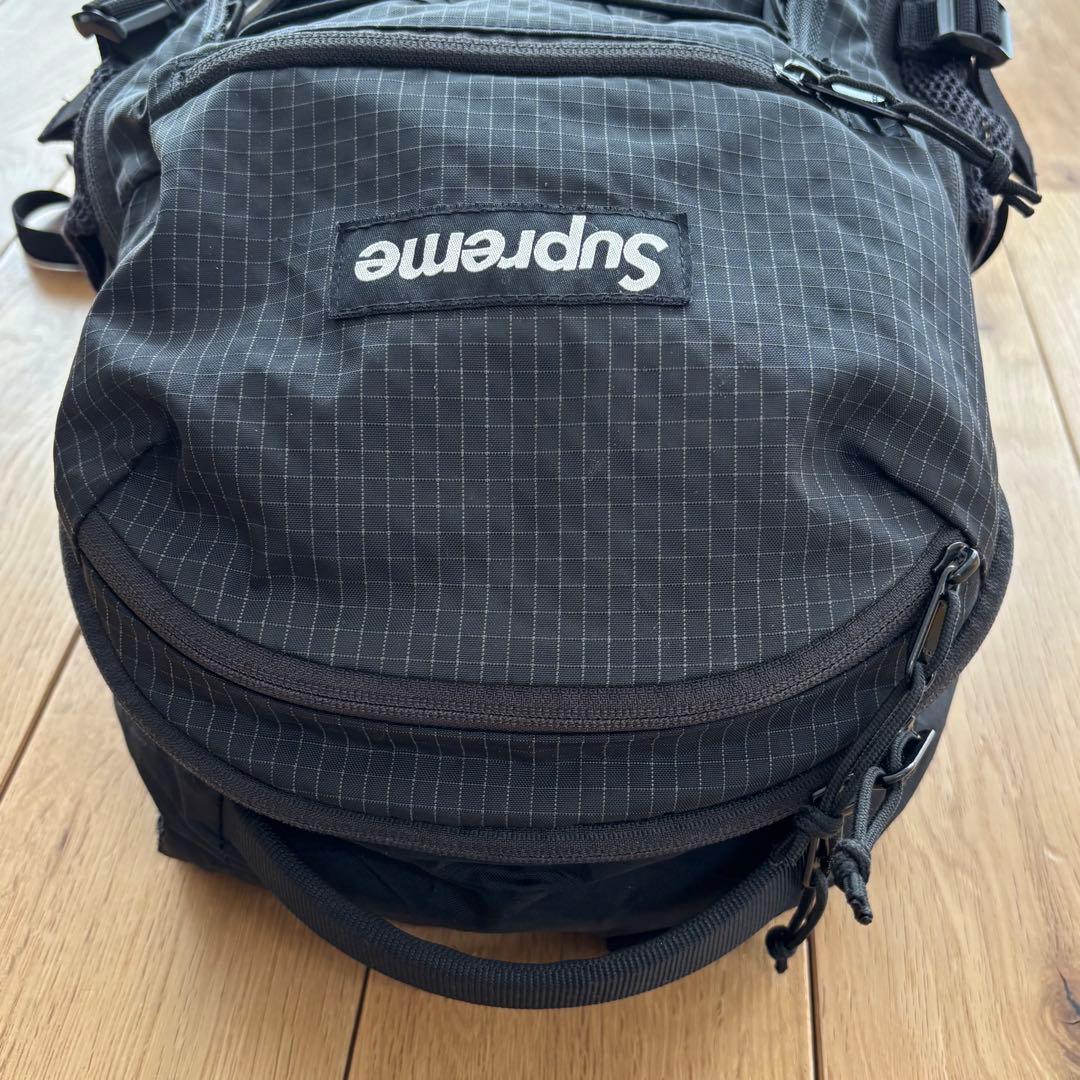 大人気】Supreme 23FW Backpack ブラック バックパック 黒 - メルカリ