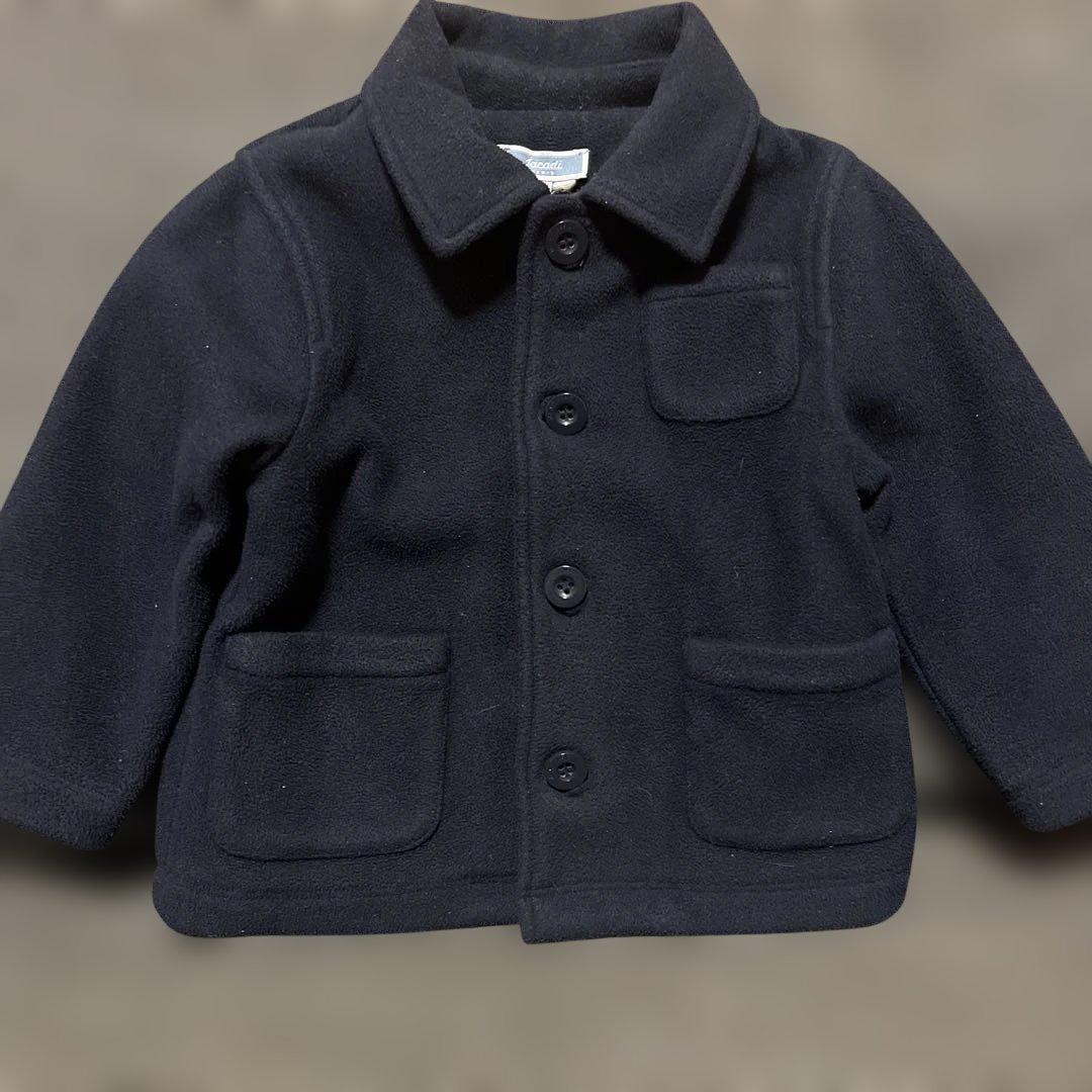 jacadi ネイビー コート 24M - メルカリ