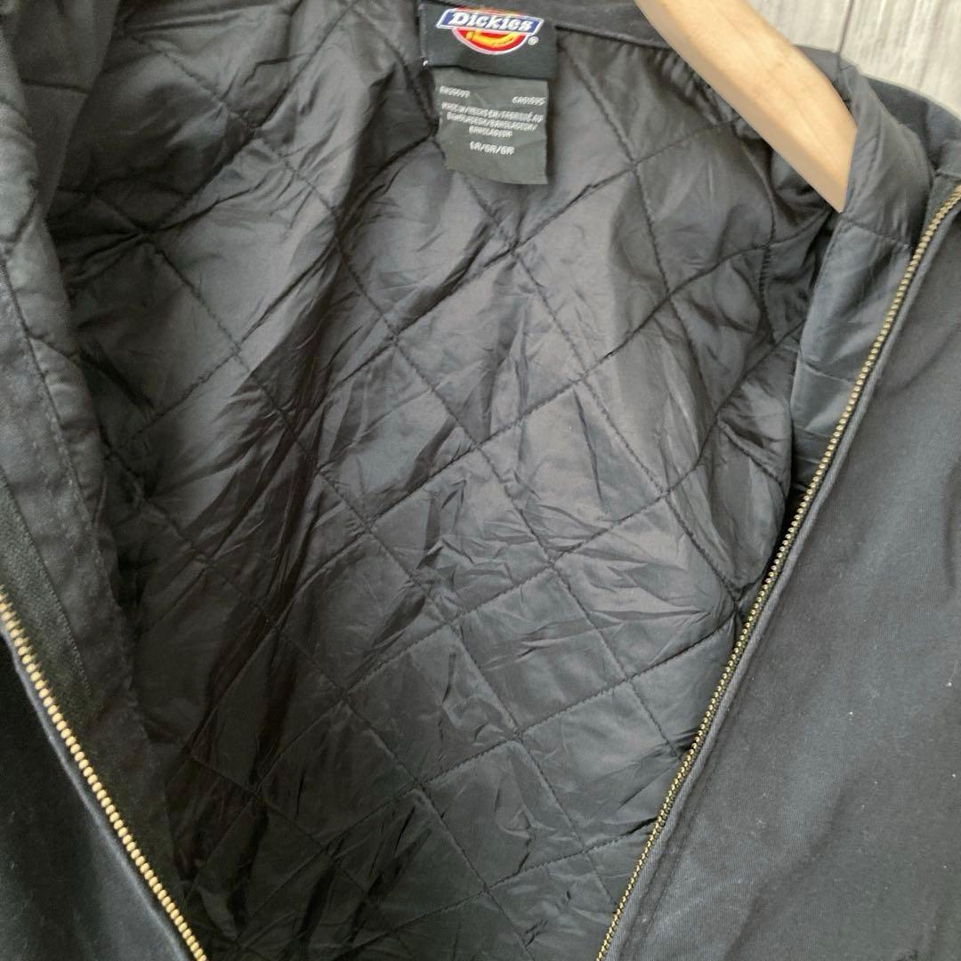 メ*ア様 DICKIESディッキーズ 中綿キルティングジップアップワーク