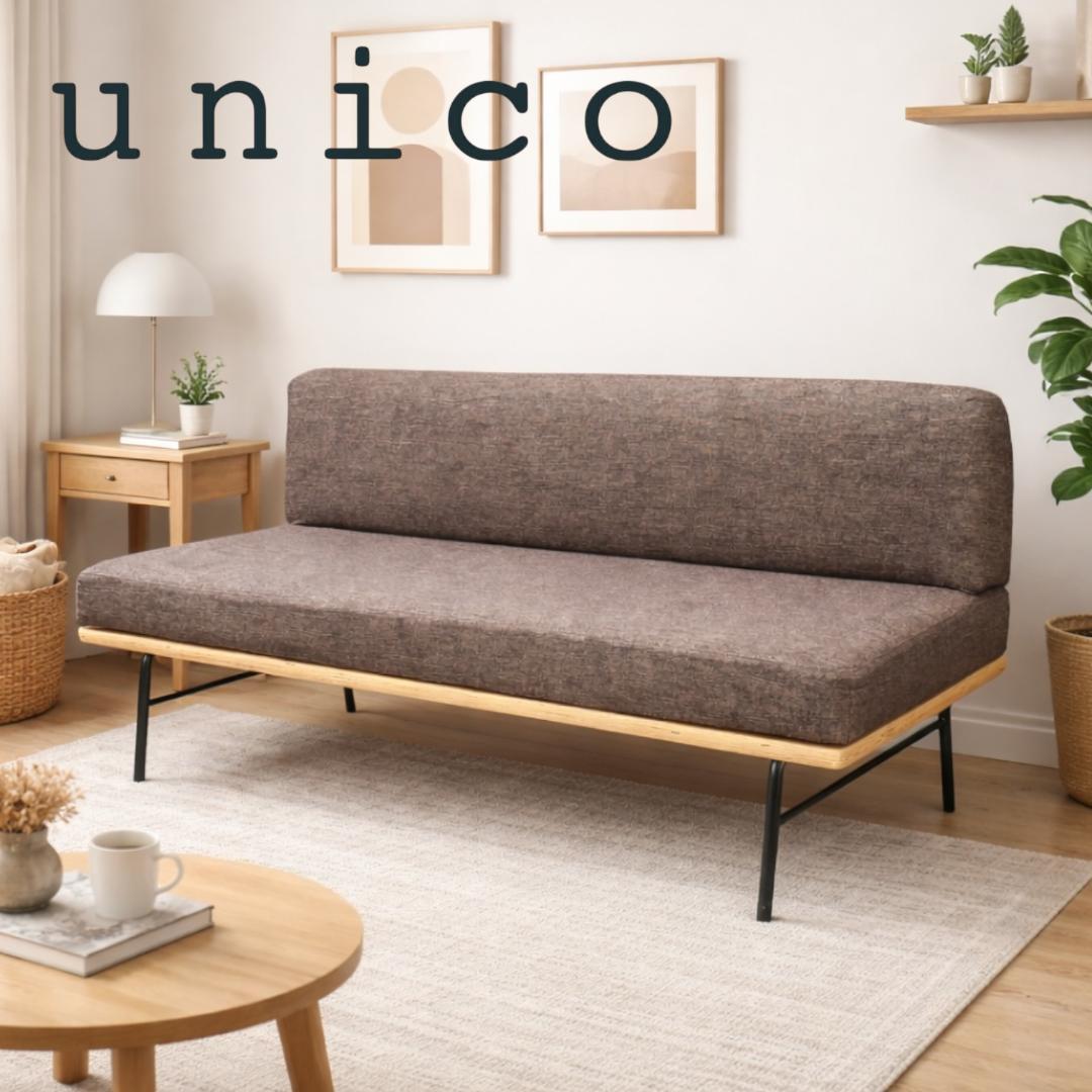 unico ウニコ FUNEAT ファニート ベンチ バックレスト オーク材 - メルカリ