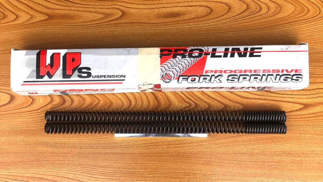 WP PRO-LINE フォークスプリング　 R50〜R100 2本サス用 ニンジャ 250SLに適合する｜フォークスプリングの商品一覧｜バイク
