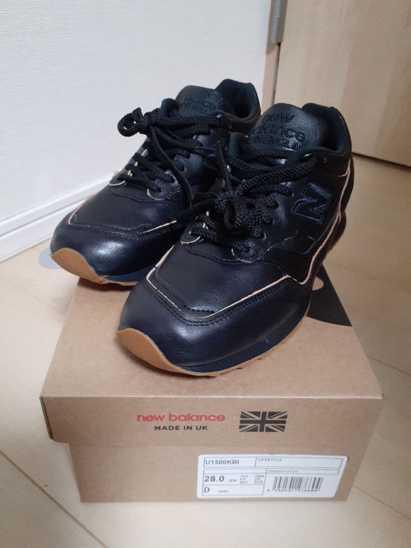 New balance Made in UK U1500KBI ブラック 限定 - メルカリ
