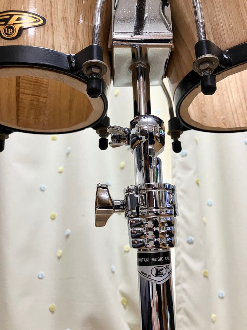 LP ボンゴ 6インチ / 7インチ スタンド付き ラテン・パーカッション