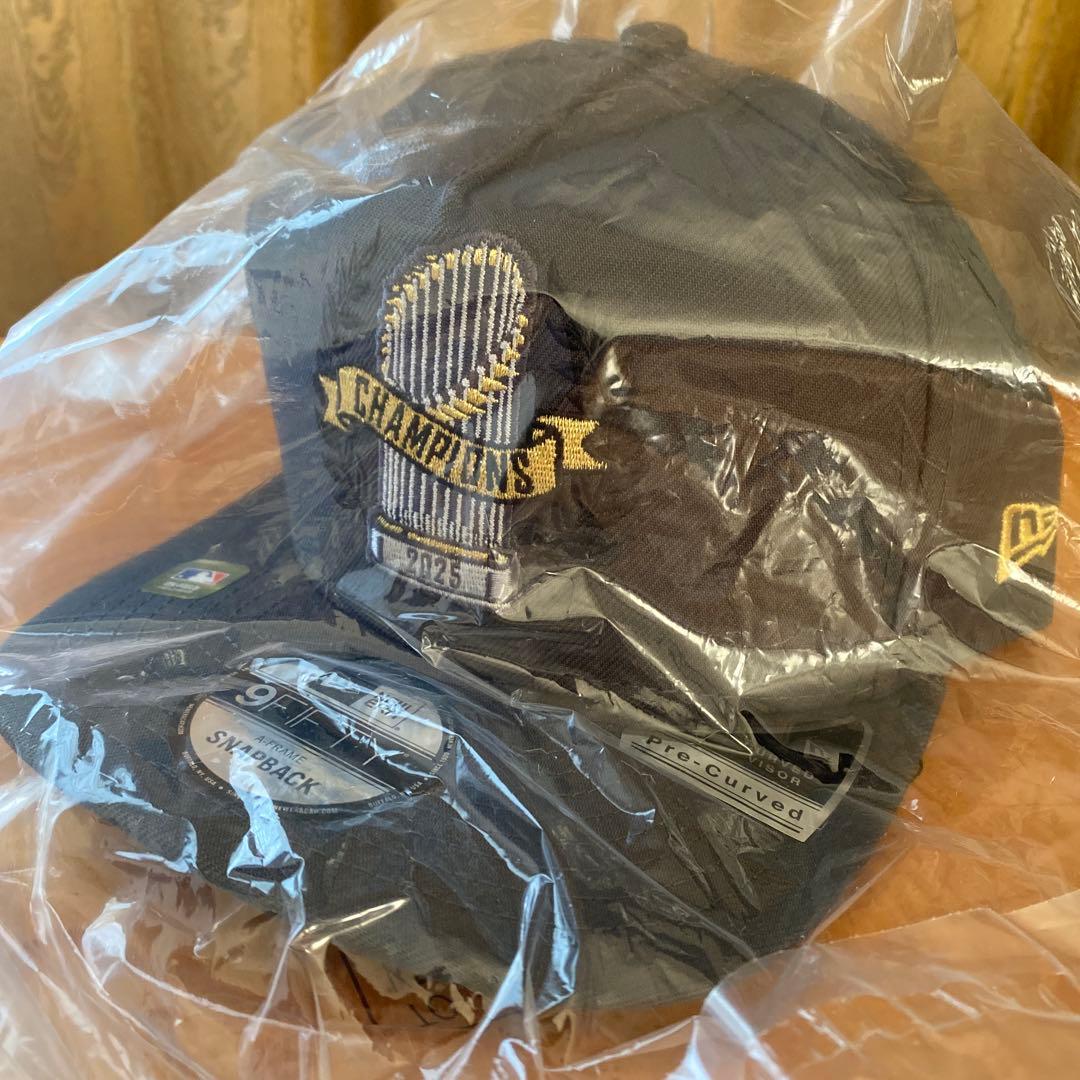 新品　袋未開封　ドジャース 2025ワールドシリーズ優勝パレード使用キャップ ドジャース 2025 ワールドシリーズ 優勝キャップ パレード 9FIFTY