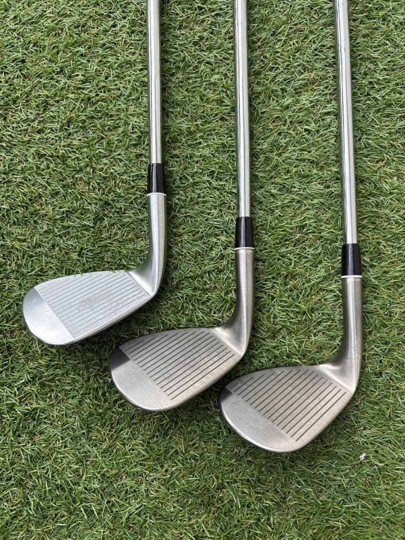 DJ4ウェッジ 47度、52度(BK)、58度(BK) カバー付き3本セット