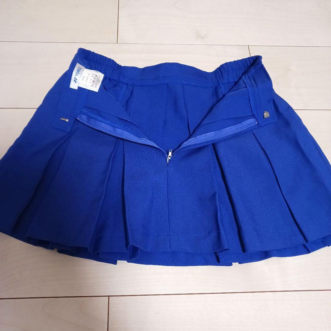 美品】YONEX ヨネックス テニス スコート 青色 ウエスト64 - メルカリ