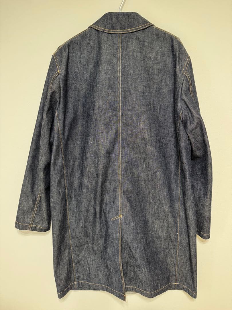 マッキントッシュ】ステンカラーコート デニム D-MC001 42サイズ
