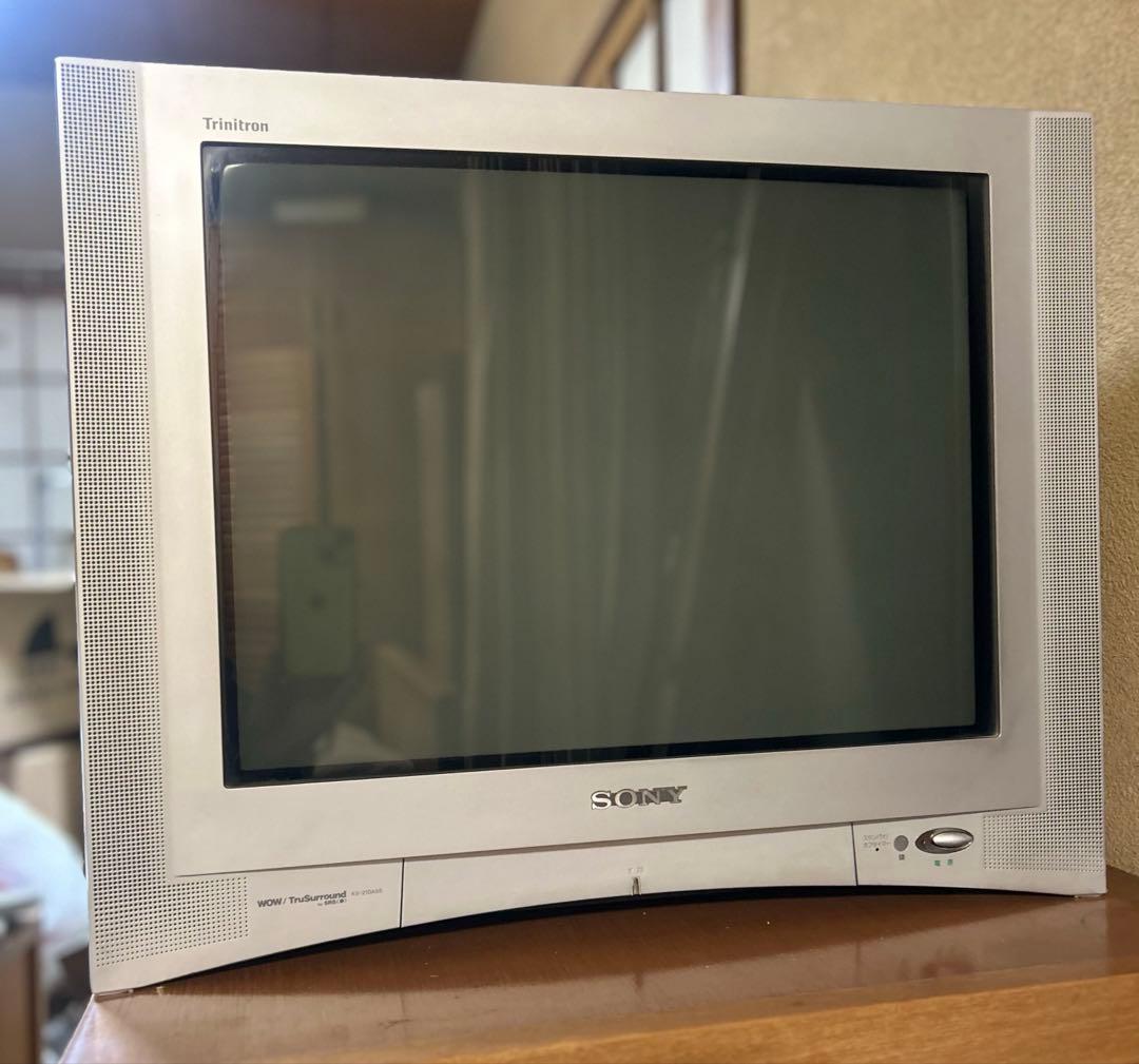 SONY Trinitron KV-21DA55 ブラウン管 テレビ ゲーミング - メルカリ
