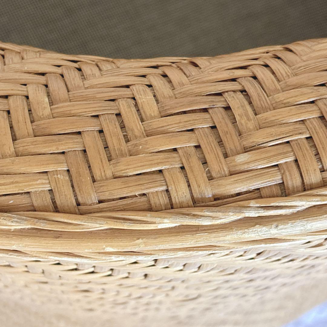 希少✨IDEE イデー ラタンチェア パーソナルチェア クッション付