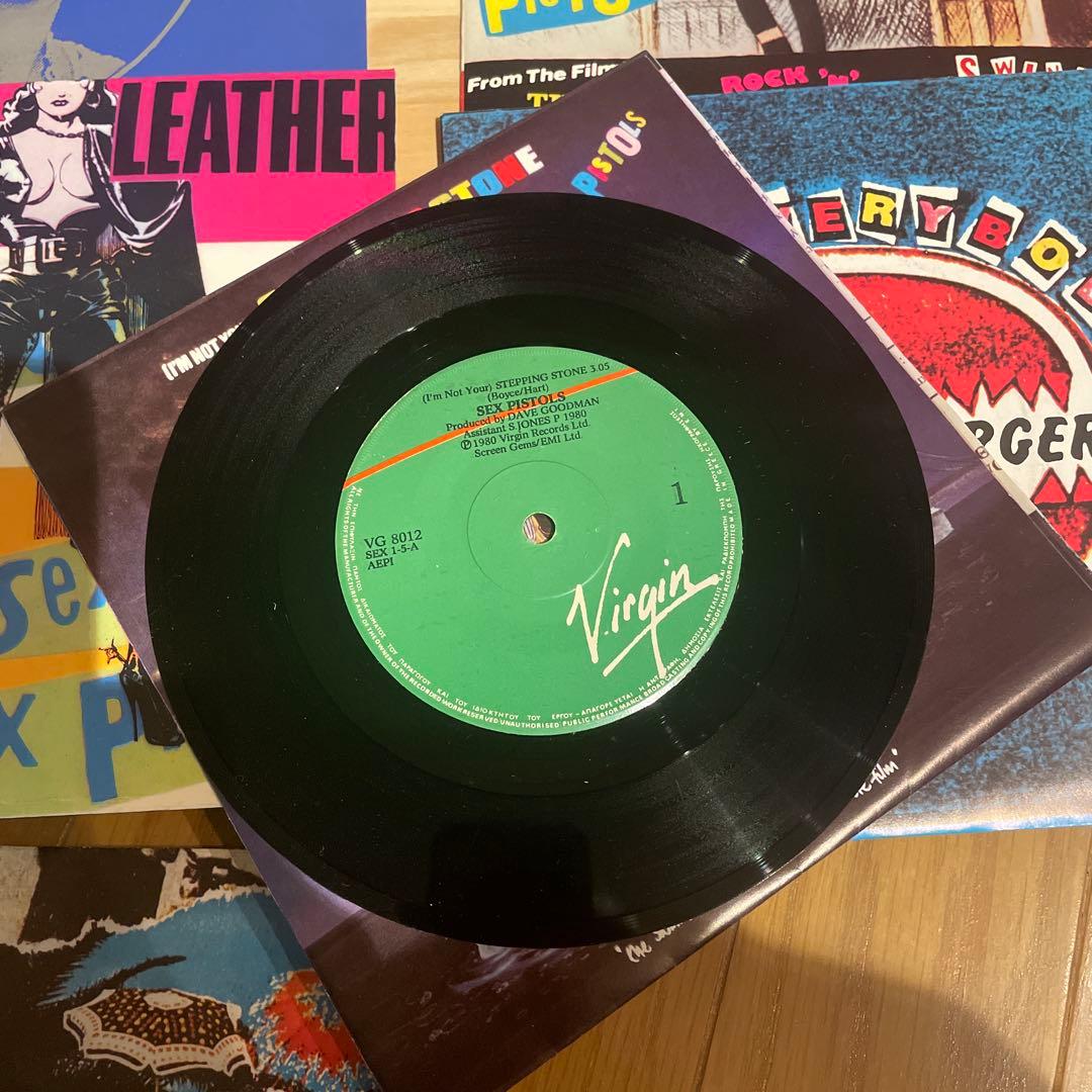 Sex Pistols 7インチシングルレコード 6枚 ボックスセット '87 - メルカリ