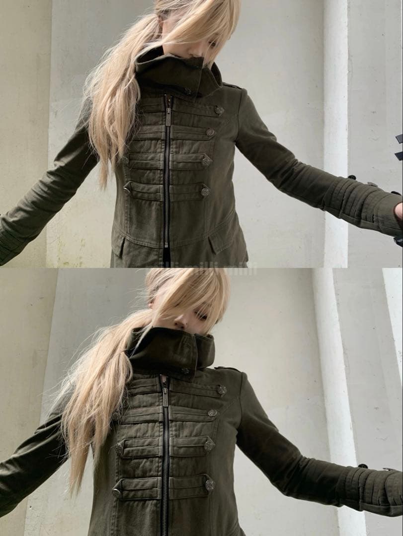 短丈 ナポレオンジャケット opium grange y2k 深水光太 - メルカリ